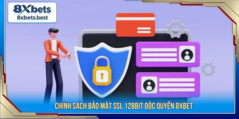 Chính sách bảo mật SSL 128bit độc quyền 8XBET